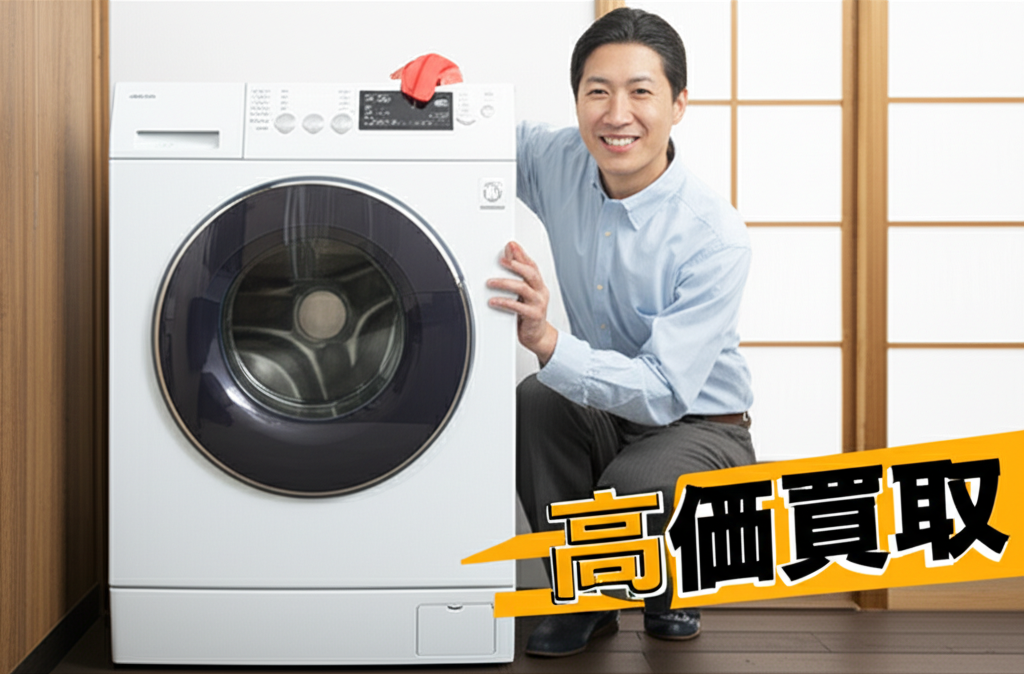 洗濯機を高く売る方法【2026年版】買取相場と7つのコツを徹底解説